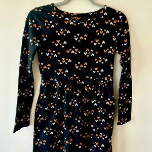 Fall theme Girls Cat & Jack Girls dress, size 10-12